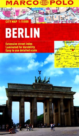 Berlin Marco Polo City Map (Marco Polo City Maps) - Marco Polo [KSIĄŻKA]