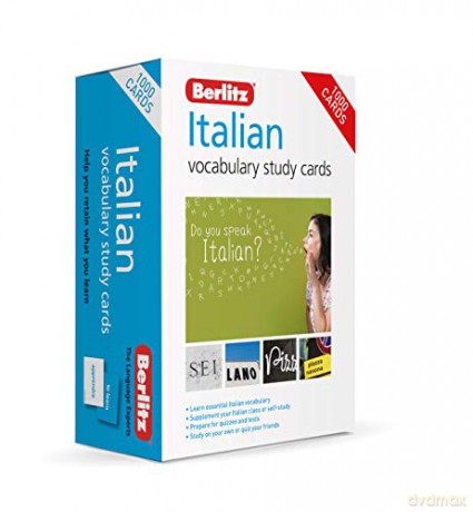 Berlitz Vocabulary Study Cards Italian (Language Flash Cards) [KSIĄŻKA]