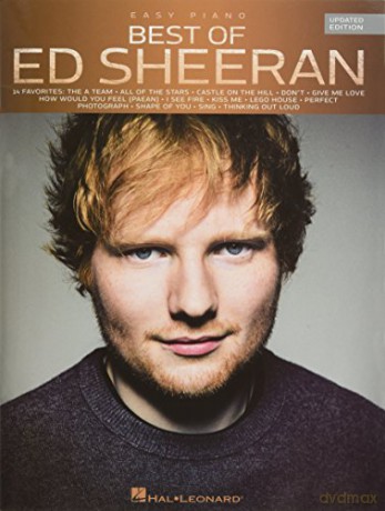 Best Of Ed Sheeran (Updated Edition) Easy Piano Book - Ed Sheeran [KSIĄŻKA]