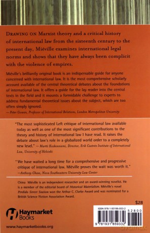 Between Equal Rights: A Marxist Theory of International Law: 06 (Historical Materialism) - China Miéville [KSIĄŻKA]