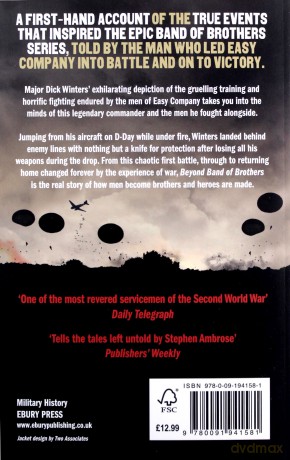 Beyond Band of Brothers: The War Memoirs of Major Dick Winters - Dick Winters [KSIĄŻKA]