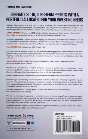 Beyond Diversification: What Every Investor Needs to Know About Asset Allocation (BUSINESS BOOKS) - Sebastien Page [KSIĄŻKA]