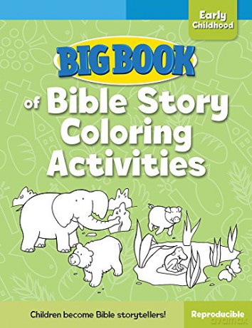 Big Book of Bible Story Coloring Activities for Early Childhood (Big Books) - David C. Cook [KSIĄŻKA]