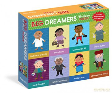 Big Dreamers Puzzle: 48-pieces - Duopress Labs [KSIĄŻKA]
