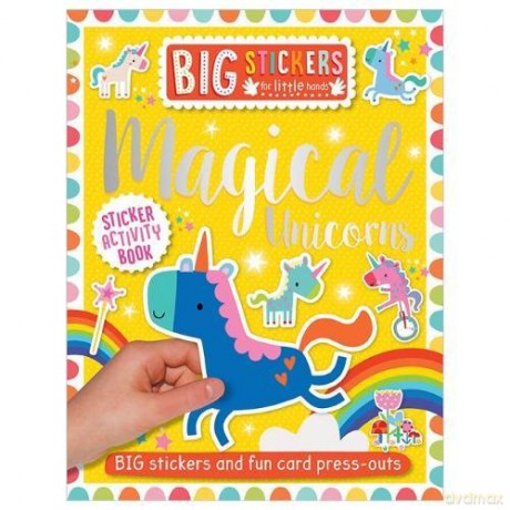 Big Stickers for Little Hands: Magical Unicorns [KSIĄŻKA]