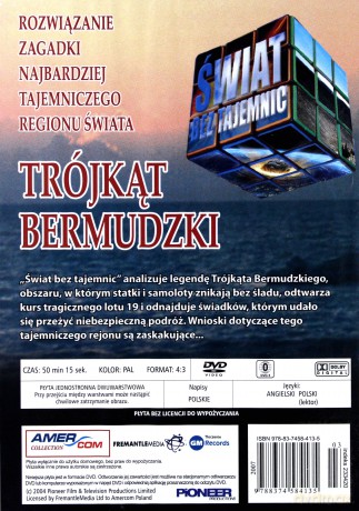 Świat Bez Tajemnic 03: Trójkąt Bermudzki [DVD]