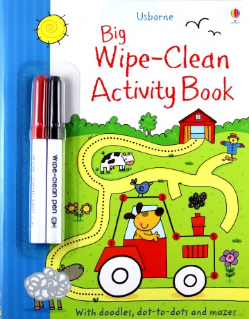 Big Wipe Clean Activity Book: 1 - Sam Taplin [KSIĄŻKA]