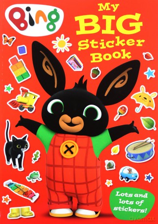 Bing: My Big Sticker Book [KSIĄŻKA]