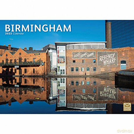 Birmingham A4 Calendar 2022 [KALENDARZ]