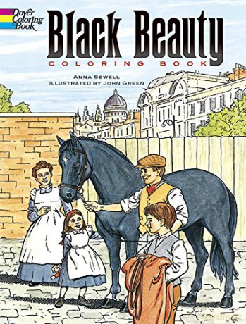 Black Beauty: Coloring Book (Dover Classic Stories Coloring Book) - Anna Sewell [KSIĄŻKA]