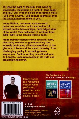 Black Coffee Blues (Black Coffee Blues 1) - Henry Rollins [KSIĄŻKA]