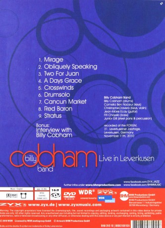 Live In Leverkusen [DVD]