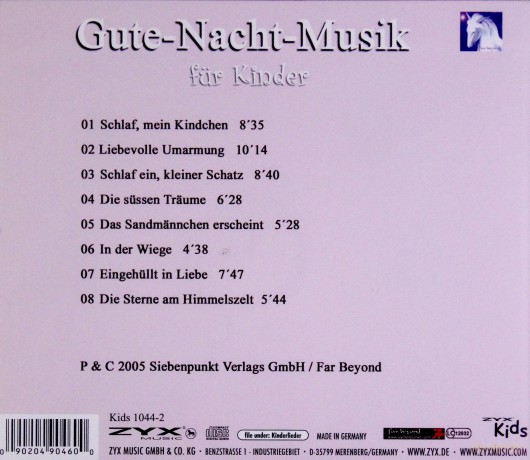 Gute-Nacht-Musik Für Kinder [CD]