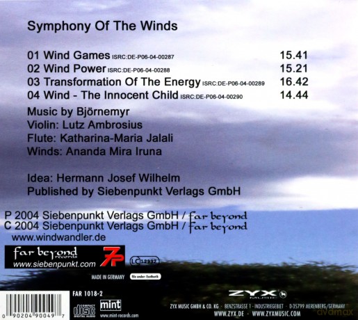 Symphony Of The Winds [CD]