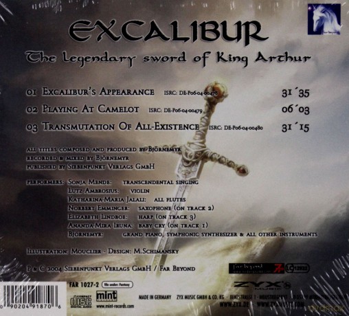Excalibur - The Legendary Swor [CD]