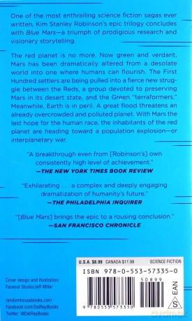 Blue Mars (Mars Trilogy) - kim Stanley robinson [KSIĄŻKA]