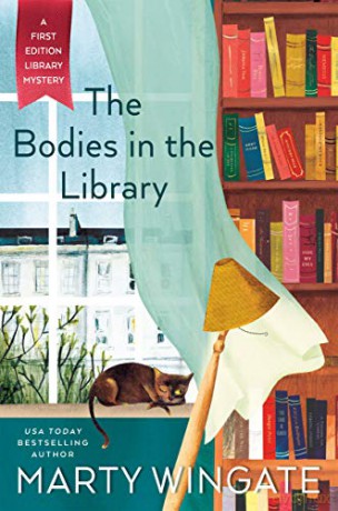 Bodies in the Library, The (First Edition Library Mysteries) - Marty Wingate [KSIĄŻKA]