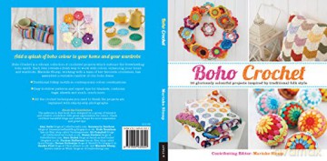 Boho Crochet: 30 Gloriously Colourful Projects Inspired by Traditional Folk Style - Marinke Slump [KSIĄŻKA]