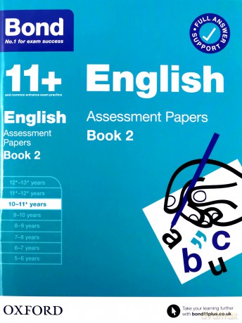 Bond 11+ English Assessment Papers 10-11 Years Book 2 (Bond: Assessment Papers) [KSIĄŻKA]