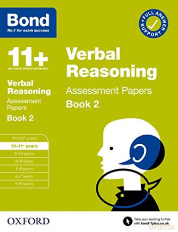 Bond 11+ Verbal Reasoning Assessment Papers 10-11 Years Book 2 (Bond: Assessment Papers) [KSIĄŻKA]