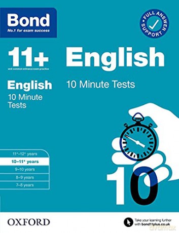 Bond 11+: Bond 11+ 10 Minute Tests English 10-11 years (Bond: 10 Minute Tests) - Sarah Lindsay [KSIĄŻKA]