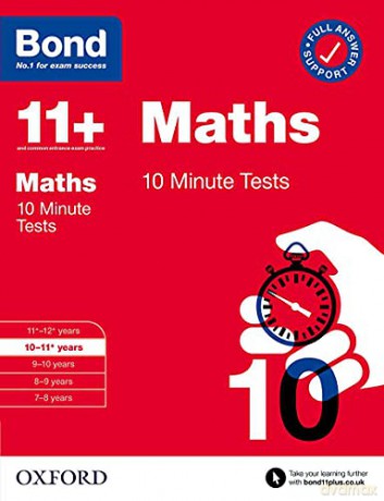 Bond 11+: Bond 11+ 10 Minute Tests Maths 10-11 years (Bond: 10 Minute Tests) - Andrew Baines [KSIĄŻKA]