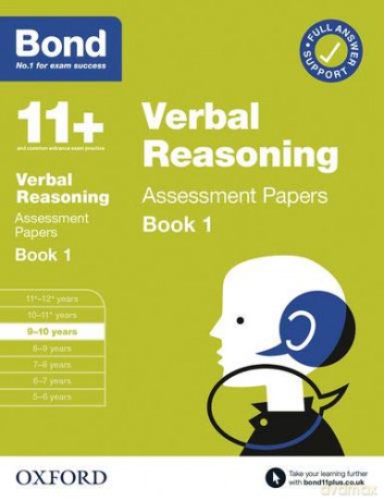 Bond 11+: Bond 11+ Verbal Reasoning Assessment Papers 9-10 years Book 1 (Bond: Assessment Papers) [KSIĄŻKA]
