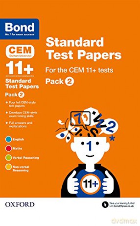 Bond 11+: CEM Standard Test Papers: Pack 2 - Michellejoy Hughes [KSIĄŻKA]