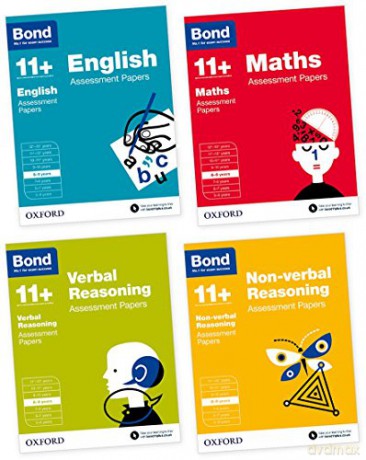 Bond 11+: English, Maths, Verbal Reasoning, Non-verbal Reasoning: Assessment Papers: 8-9 years Bundle [KSIĄŻKA]