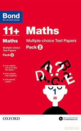Bond 11+: Maths Multiple-choice Test Papers: Pack 2 - Sarah Lindsay [KSIĄŻKA]