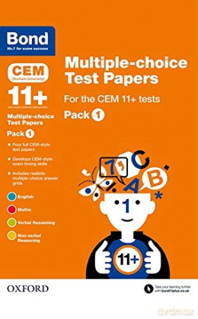 Bond 11+: Multiple-choice Test Papers for the CEM 11+ Tests Pack 1 - Michellejoy Hughes [KSIĄŻKA]