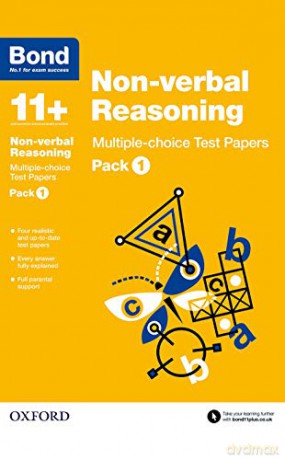 Bond 11+: Non-verbal Reasoning Multiple-choice Test Papers: Pack 1 - Andrew Baines [KSIĄŻKA]