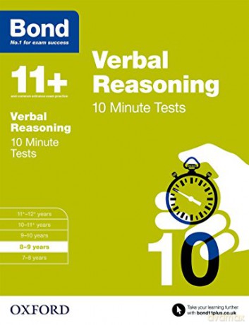 Bond 11+: Verbal Reasoning 10 Minute Tests: 8-9 years - Frances Down [KSIĄŻKA]