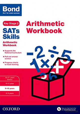 Bond SATs Skills: Arithmetic Workbook: 9-10 years - Sarah Lindsay [KSIĄŻKA]