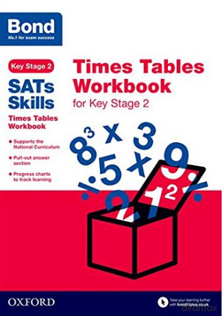 Bond SATs Skills: Times Tables Workbook for Key Stage 2 - Sarah Lindsay [KSIĄŻKA]
