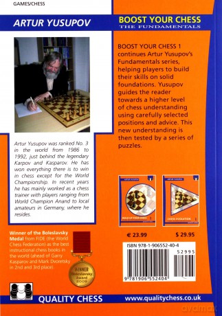 Boost Your Chess: Fundamentals No. 1: The Fundamentals - Artur Yusupov [KSIĄŻKA]