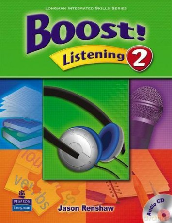 Boost! Listening 2 Student Book with Audio CD - Jason Renshaw [KSIĄŻKA]