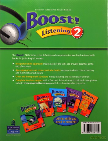 Boost! Listening 2 Student Book with Audio CD - Jason Renshaw [KSIĄŻKA]