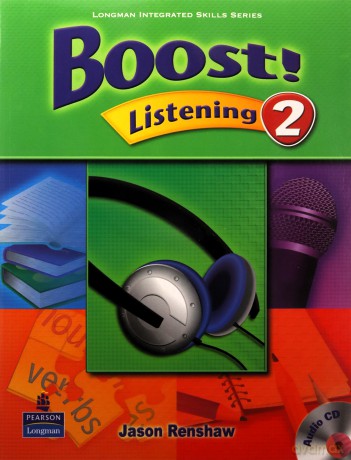 Boost! Listening 2 Student Book with Audio CD - Jason Renshaw [KSIĄŻKA]