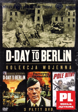 Kolekcja Wojenna D-Day to Berlin BOX: Pole Bitwy / D-Day to Berlin / Parszywa dwunastka [3DVD]