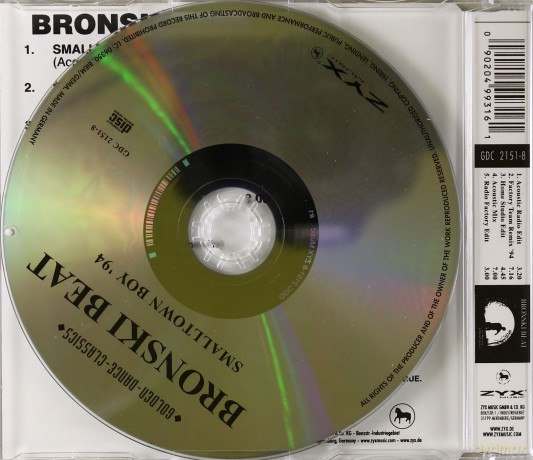 Smalltown Boy '94 (maxi-single) [CD]