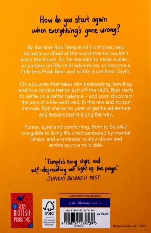 Born to be Mild: Adventures for the Anxious - Rob Temple [KSIĄŻKA]