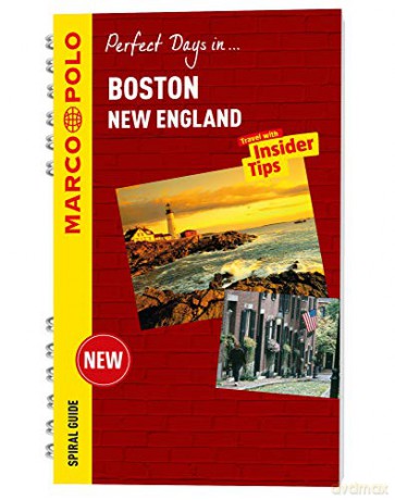 Boston Marco Polo Travel Guide - with pull out map (Marco Polo Spiral Guides) (Marco Polo Spiral Travel Guides) - Marco Polo [KSIĄŻKA]