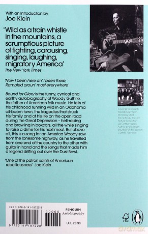Bound for Glory (Penguin Modern Classics) - Woody Guthrie [KSIĄŻKA]