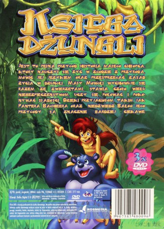 Księga Dżungli [BOX] [3DVD]