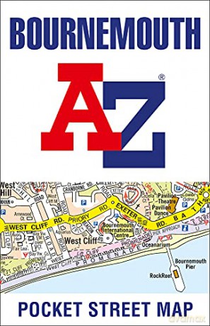 Bournemouth A-Z Pocket Street Map (Maps) - A-Z maps [KSIĄŻKA]