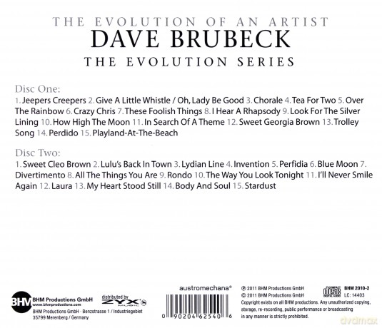 Dave Brubeck - The Evolution O [2CD]