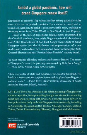 Brand Singapore (Third Edition): Nation Branding in a World Disrupted by Covid-19 - Koh Buck Song [KSIĄŻKA]