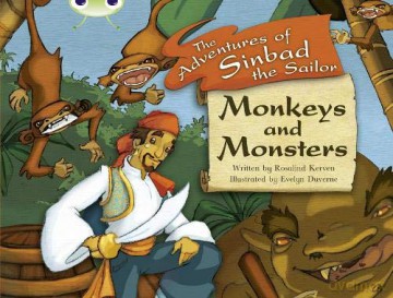 Bug Club Guided Fiction Year Two White A Monkeys and Monsters - Rosalind Kerven [KSIĄŻKA]