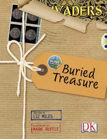 Bug Club Independent Non Fiction Year 4 Grey A Globe Challenge Buried Treasure - Liz Miles [KSIĄŻKA]